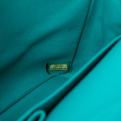 Medium Classic Patent Double Flap