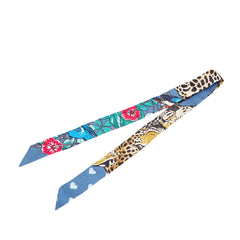 Jungle Love Love Doll Silk Twilly Scarf