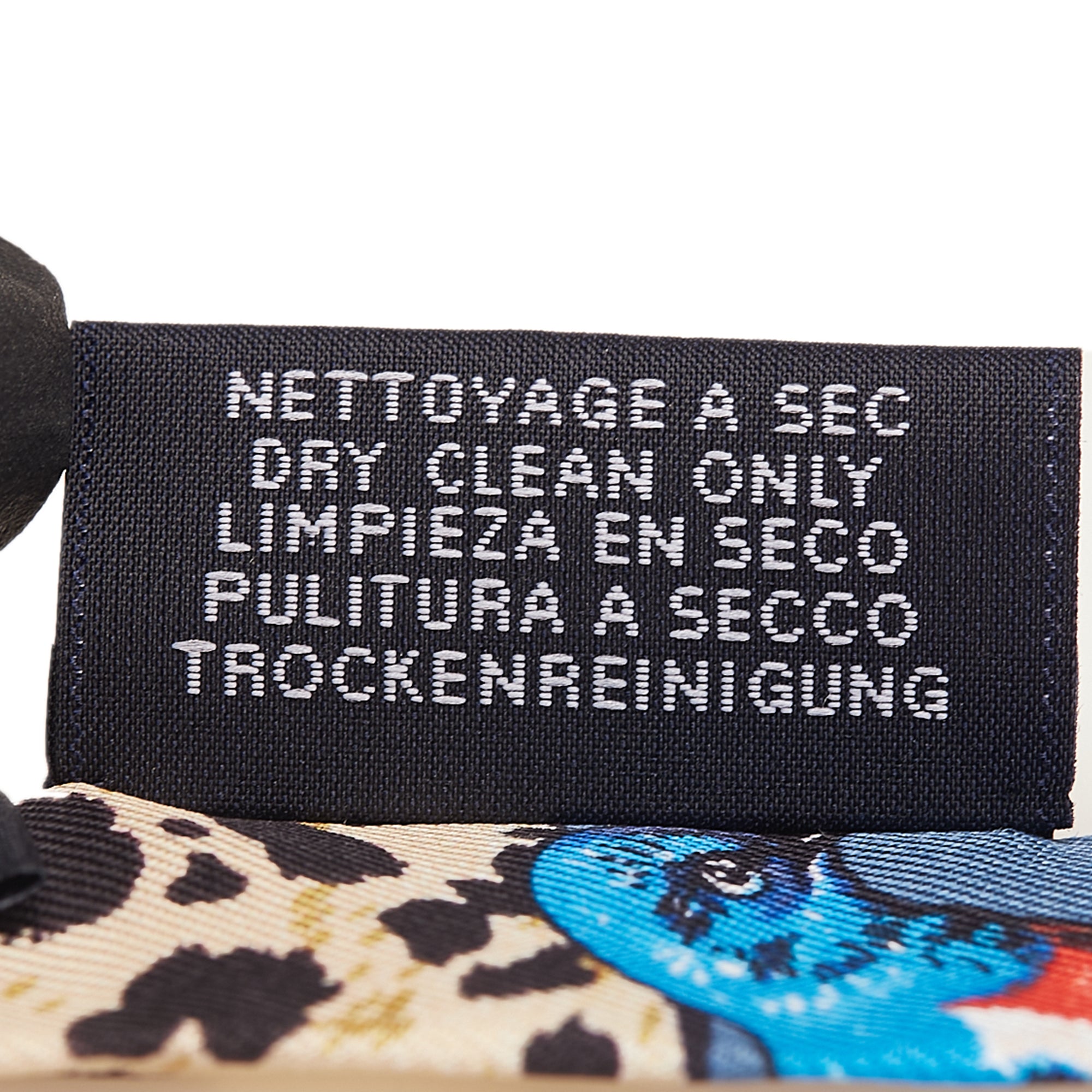 Jungle Love Love Doll Silk Twilly Scarf