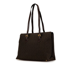 C Macadam Canvas Tote