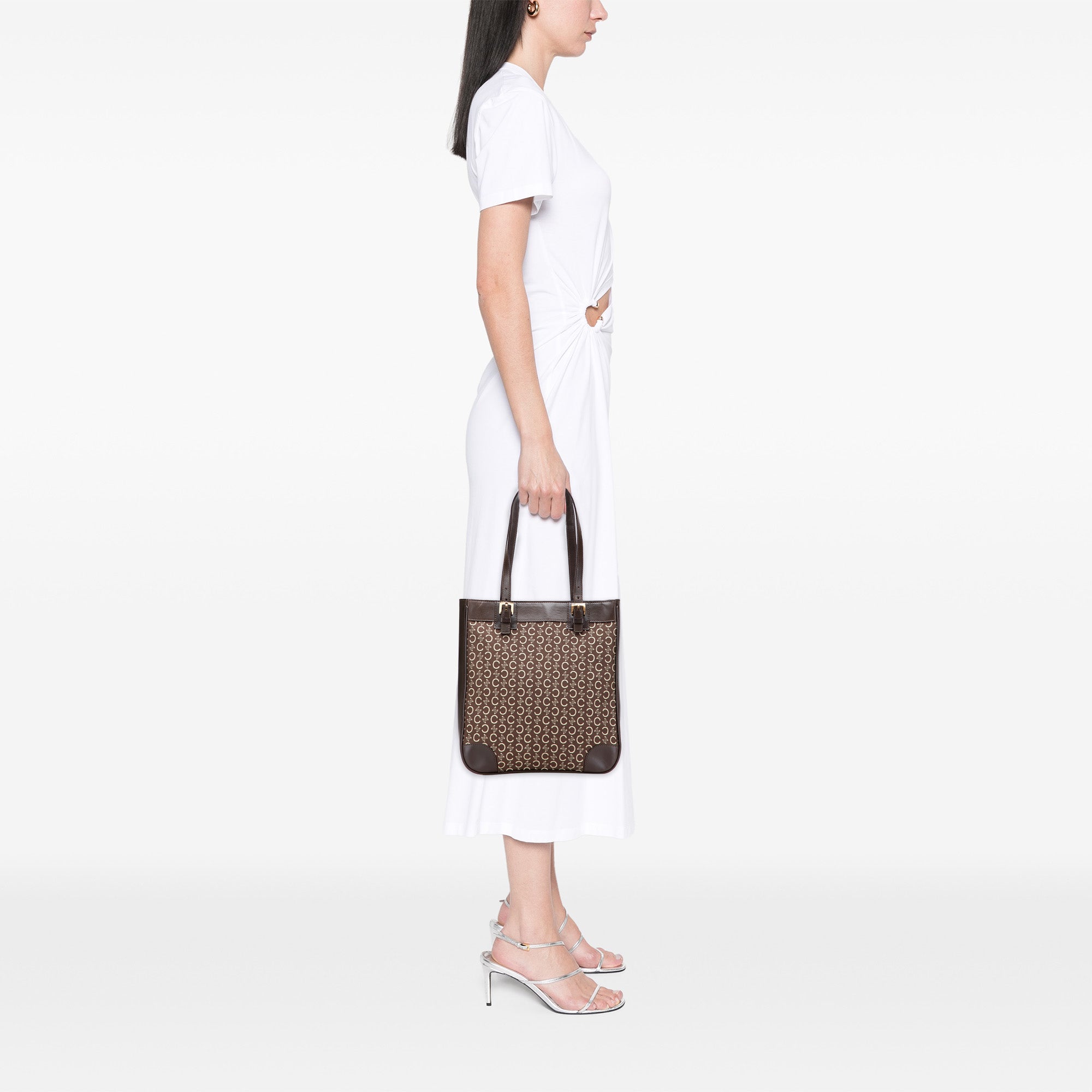 C Macadam Canvas Tote