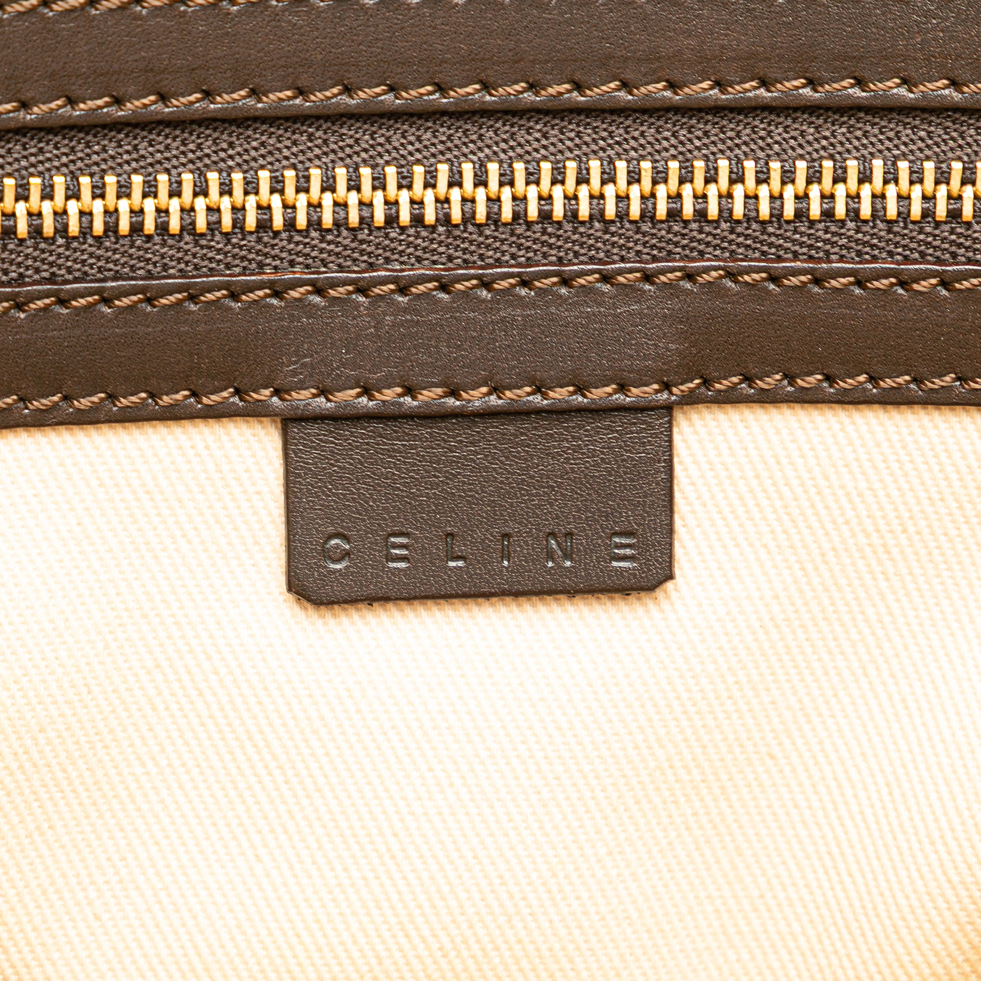 C Macadam Canvas Tote