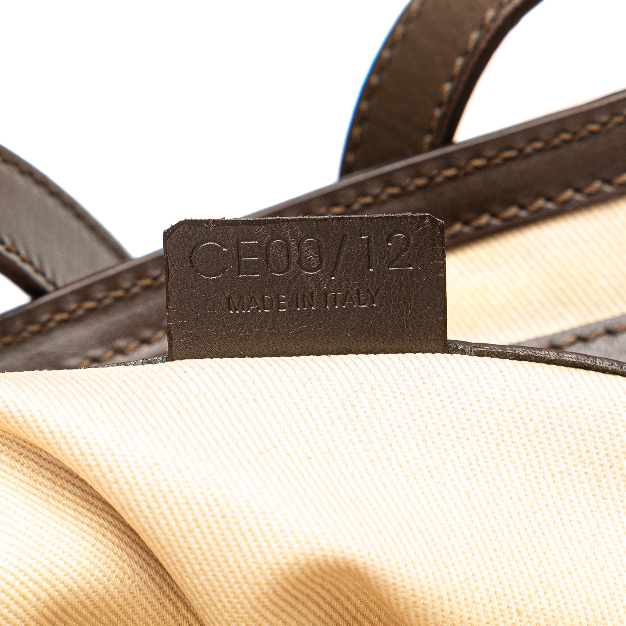 C Macadam Canvas Tote