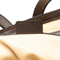 C Macadam Canvas Tote
