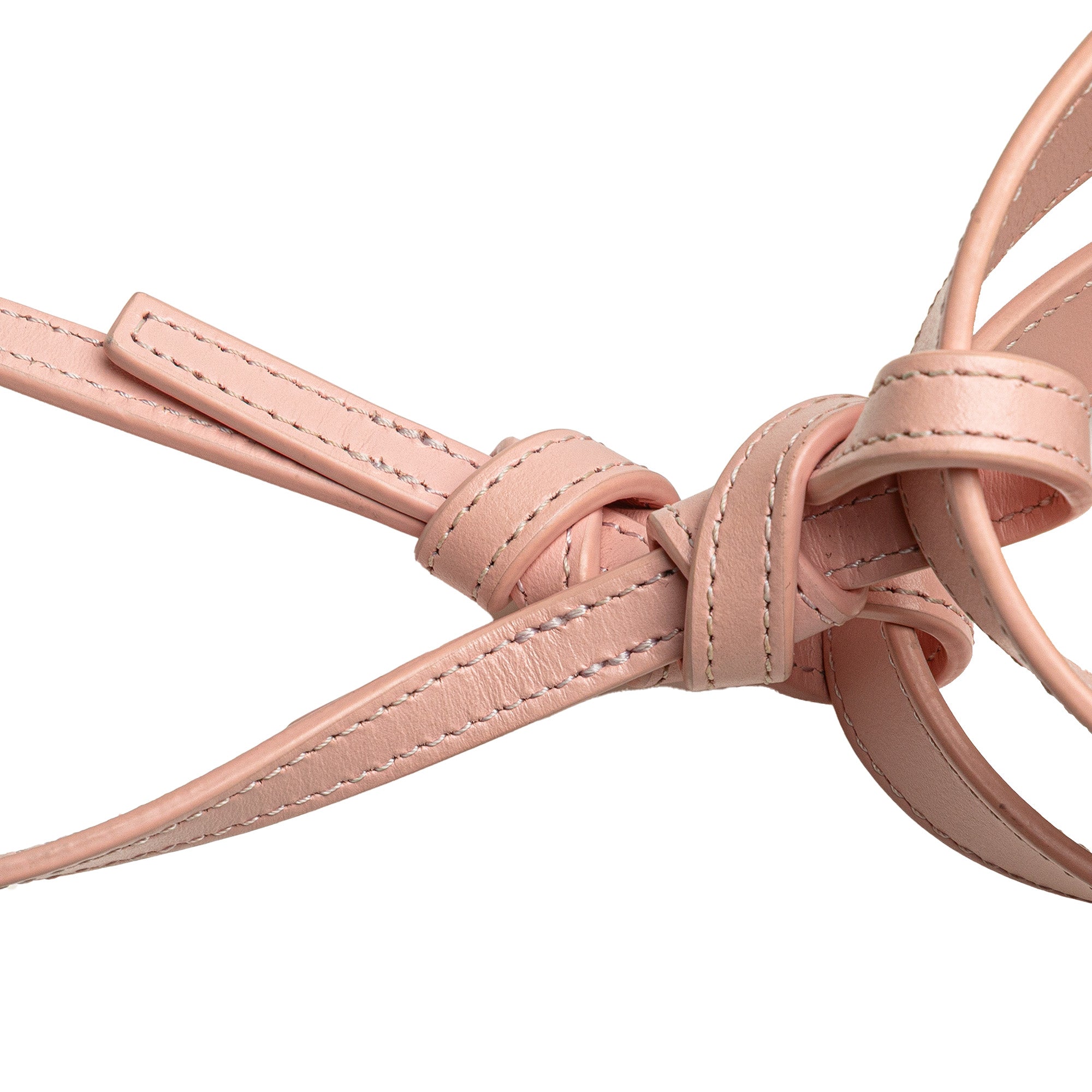 Teen Raffia Cuir Triomphe Classic Panier Tote