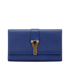 Leather Chyc Ligne Clutch