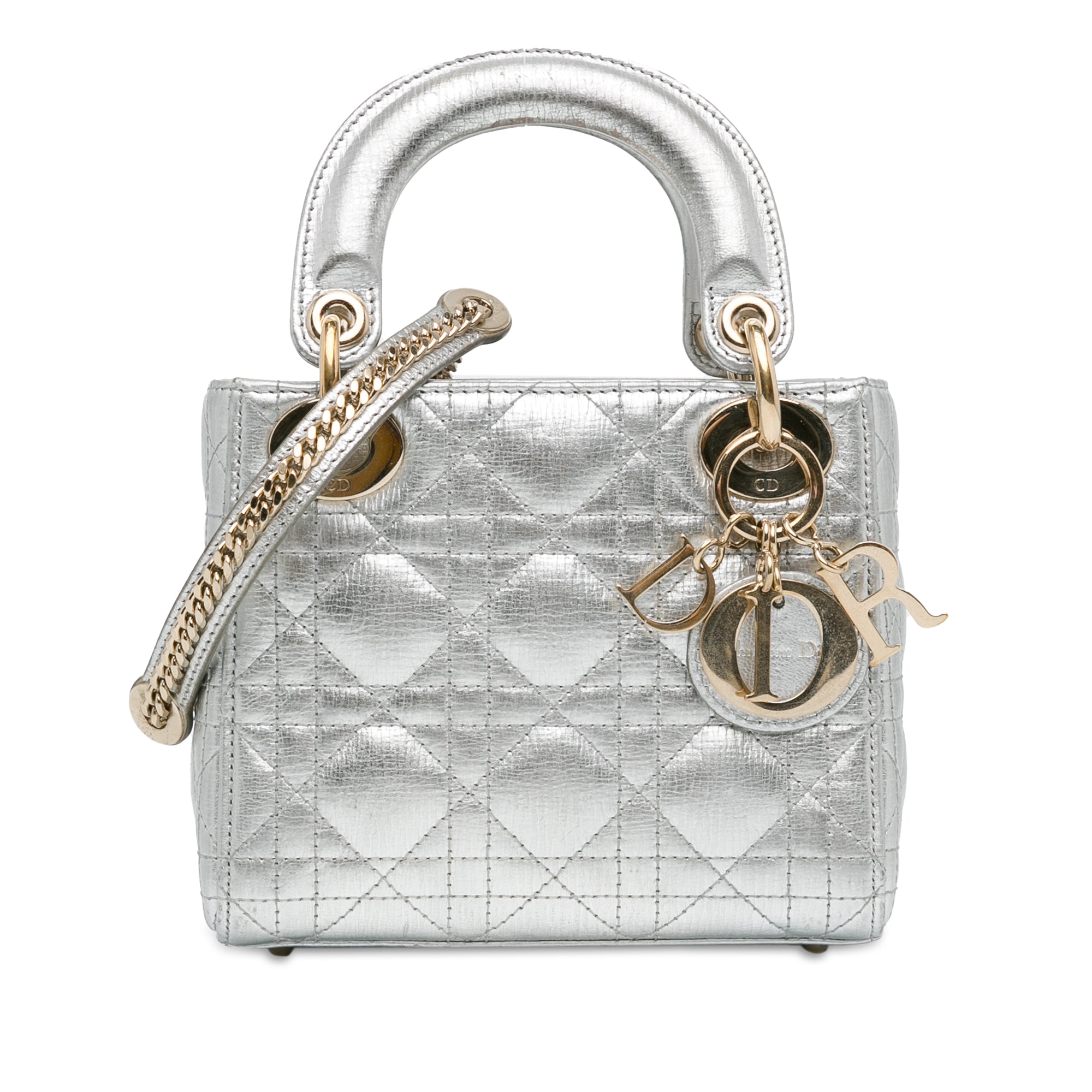 Mini Lambskin Cannage Lady Dior_0