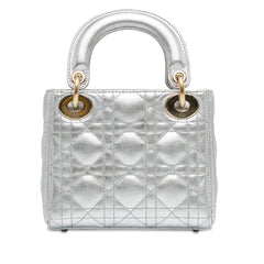 Mini Lambskin Cannage Lady Dior_2