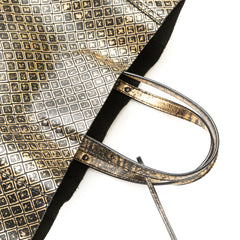 Leather Intrecciomirage Tote