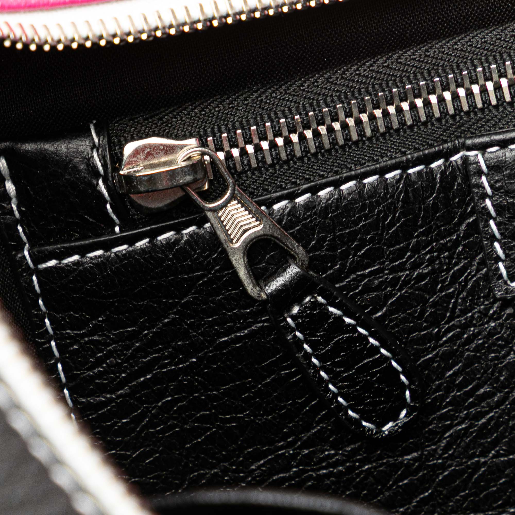 S Lambskin Bazar Shopper Satchel