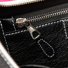 S Lambskin Bazar Shopper Satchel