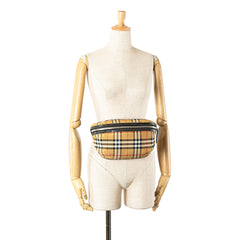 House Check Nylon Sonny Belt Bag