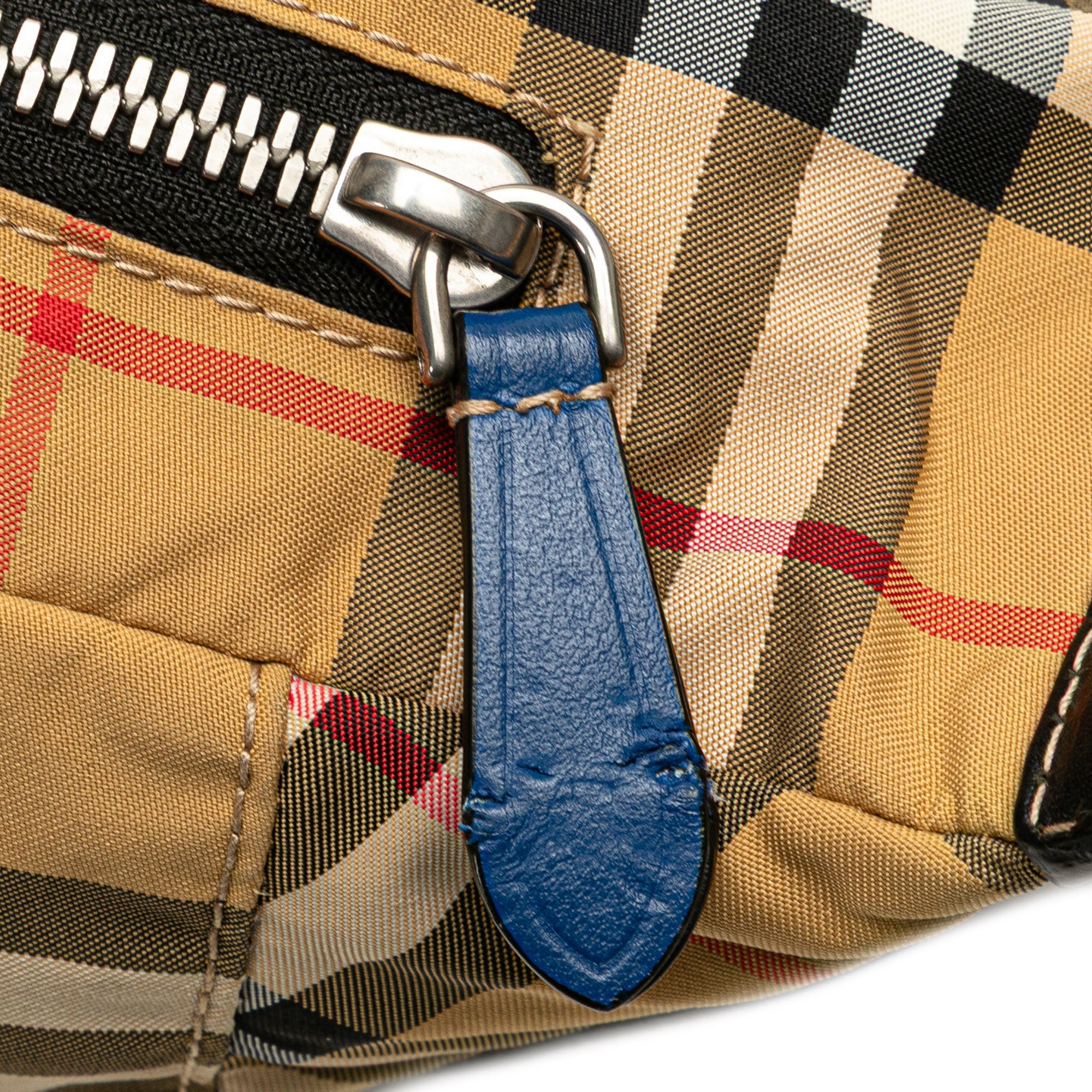 House Check Nylon Sonny Belt Bag