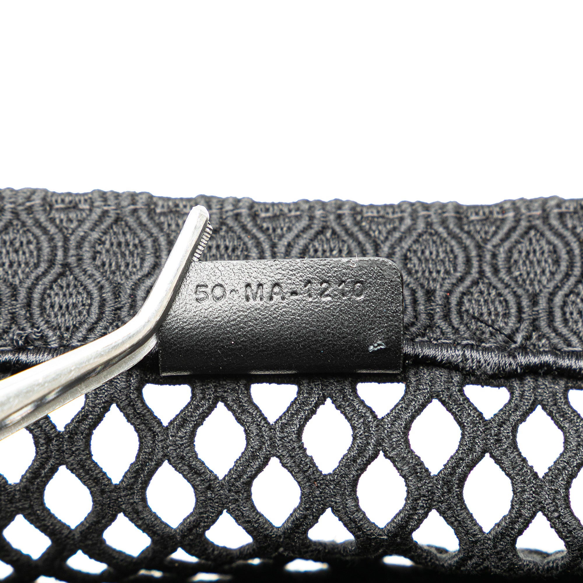 Medium Mesh Embroidered Book Tote