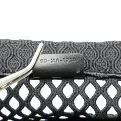 Medium Mesh Embroidered Book Tote