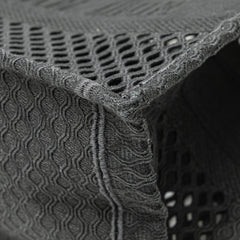 Medium Mesh Embroidered Book Tote