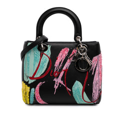 Medium Calfskin Sequin Art Lady Dior