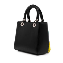 Medium Calfskin Sequin Art Lady Dior