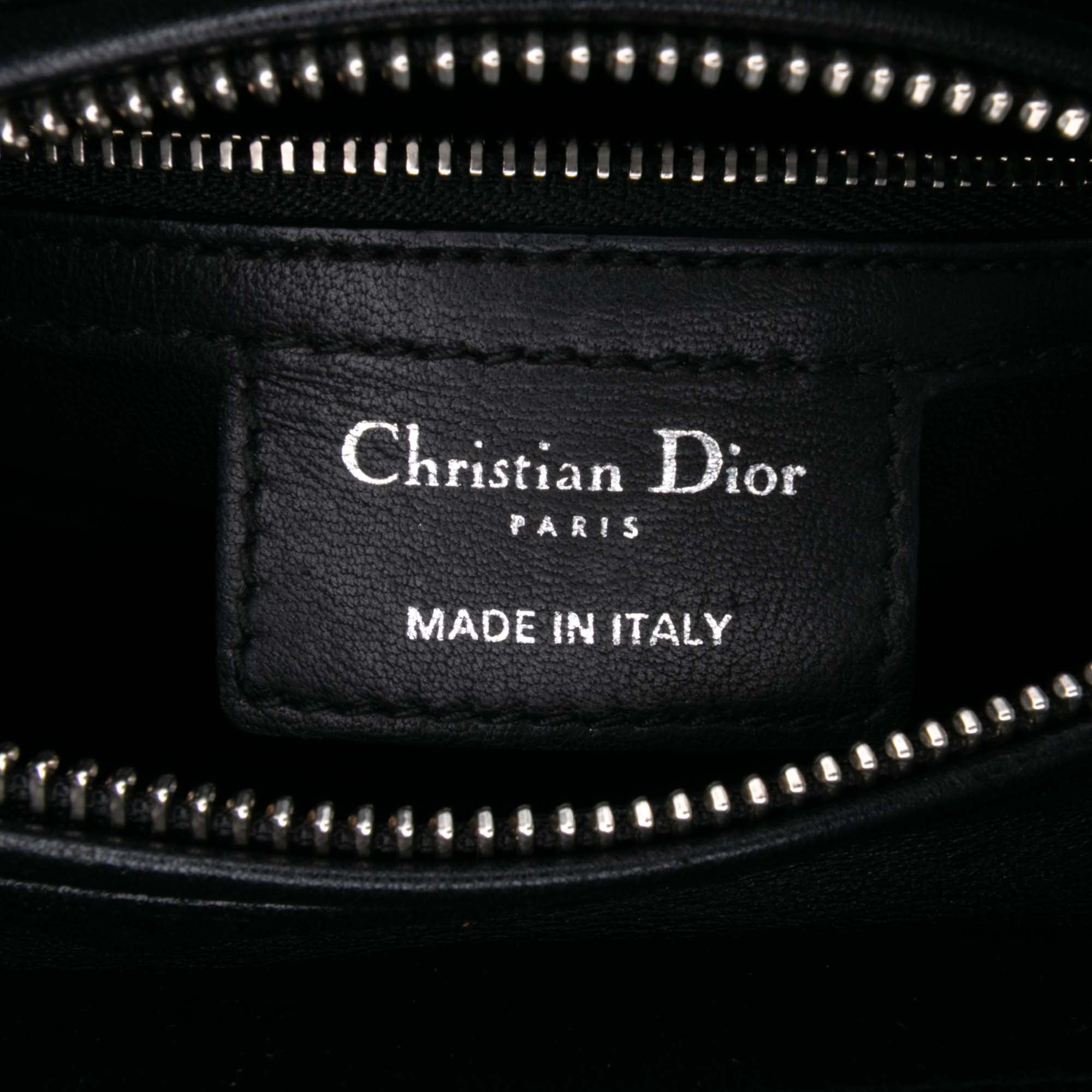 Medium Calfskin Sequin Art Lady Dior