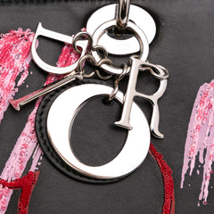 Medium Calfskin Sequin Art Lady Dior