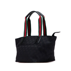 GG Canvas Web Handbag