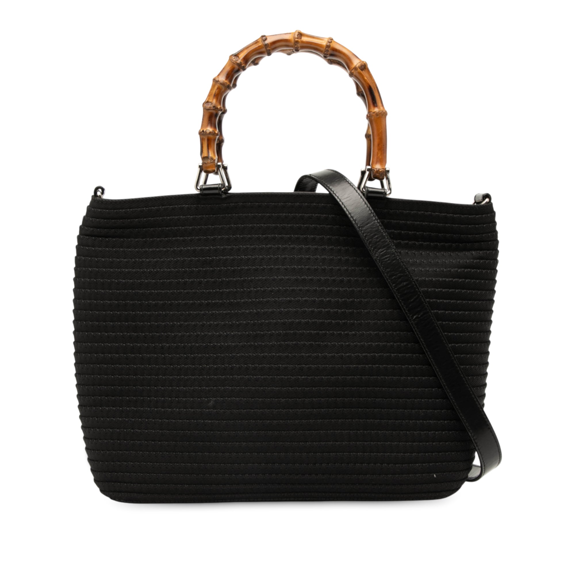 Nylon Bamboo Satchel