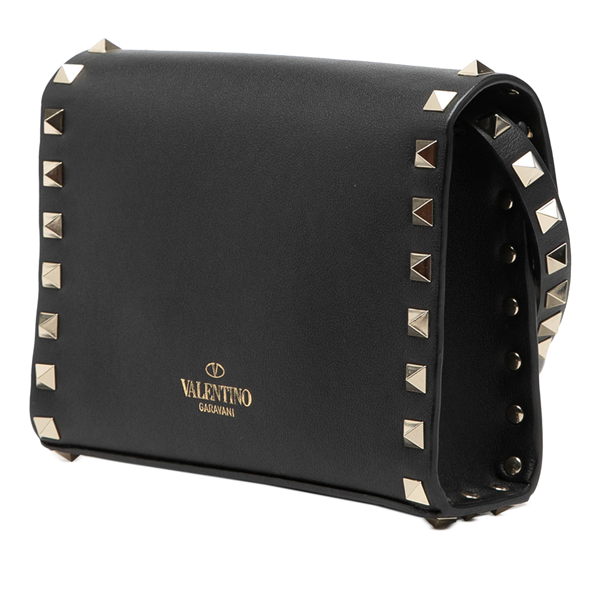 Mini Leather Rockstud Crossbody
