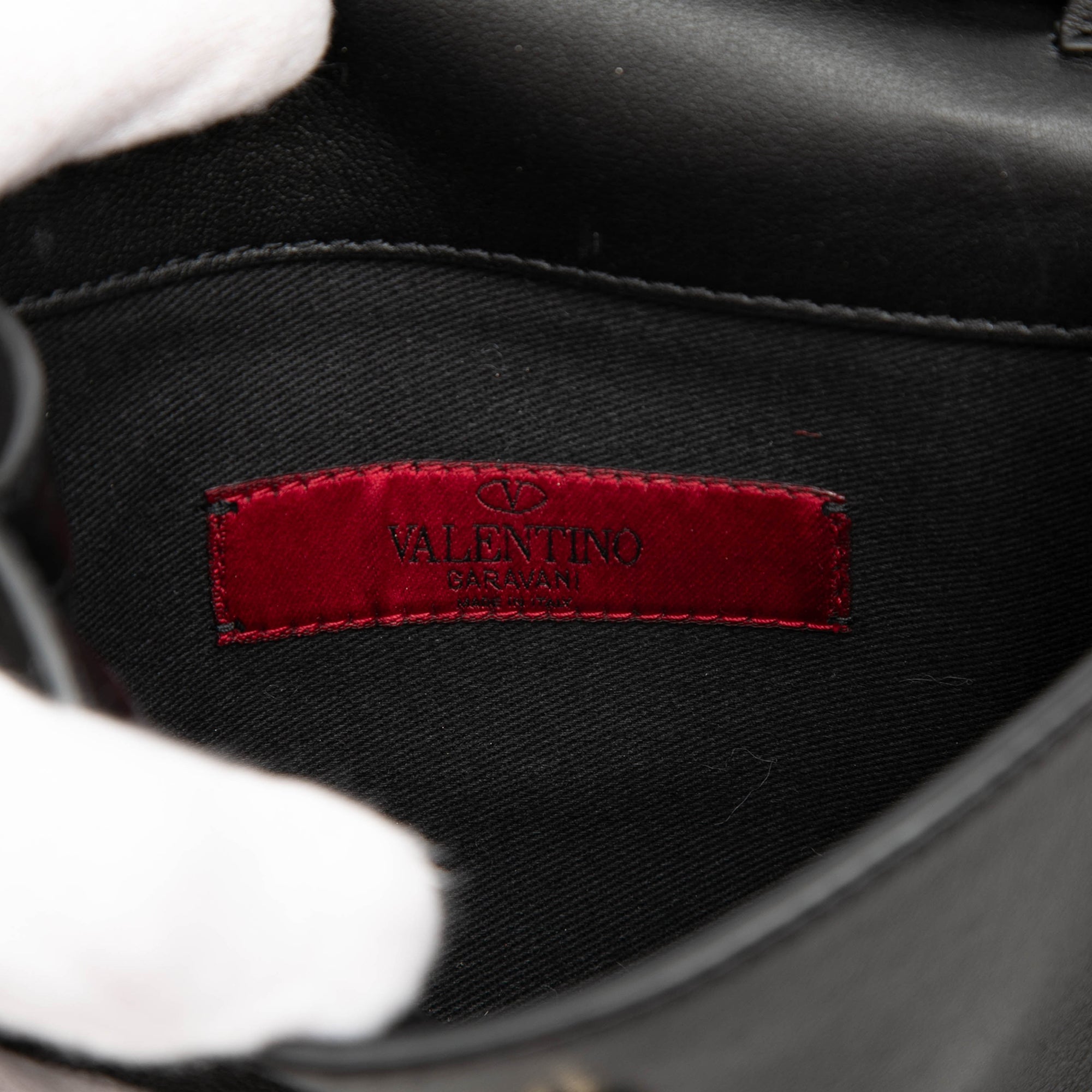 Mini Leather Rockstud Crossbody