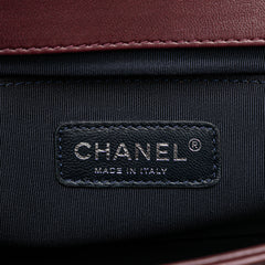 Old Medium Velvet and Tweed Boy Flap