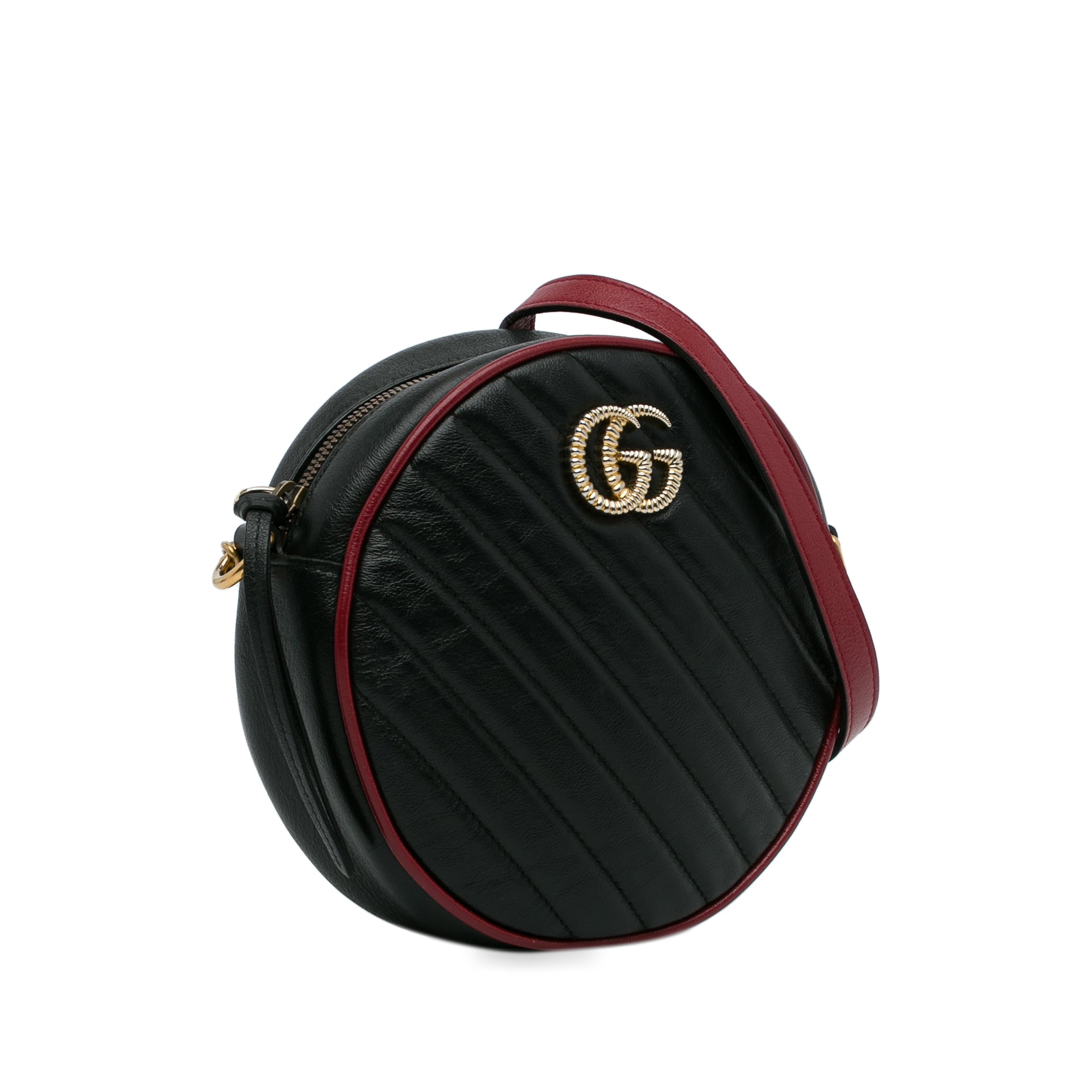 Mini Torchon GG Marmont Round Crossbody Bag_1