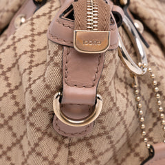 Diamante Canvas Sukey Satchel