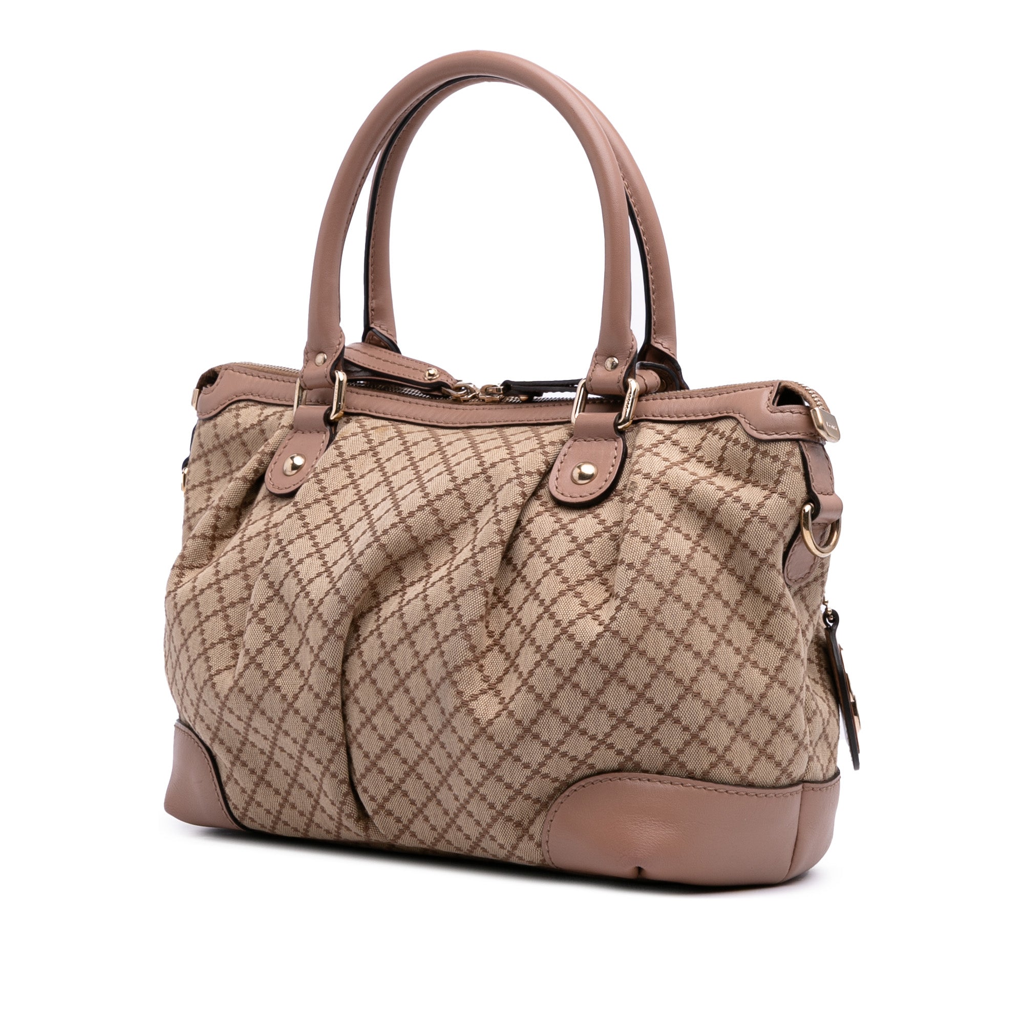 Diamante Canvas Sukey Satchel