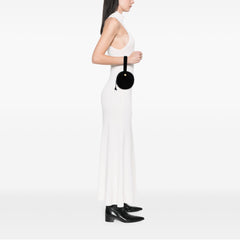 Round Suede Tassel Handbag