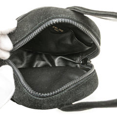 Round Suede Tassel Handbag