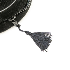 Round Suede Tassel Handbag