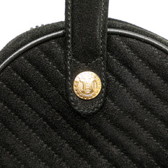 Round Suede Tassel Handbag