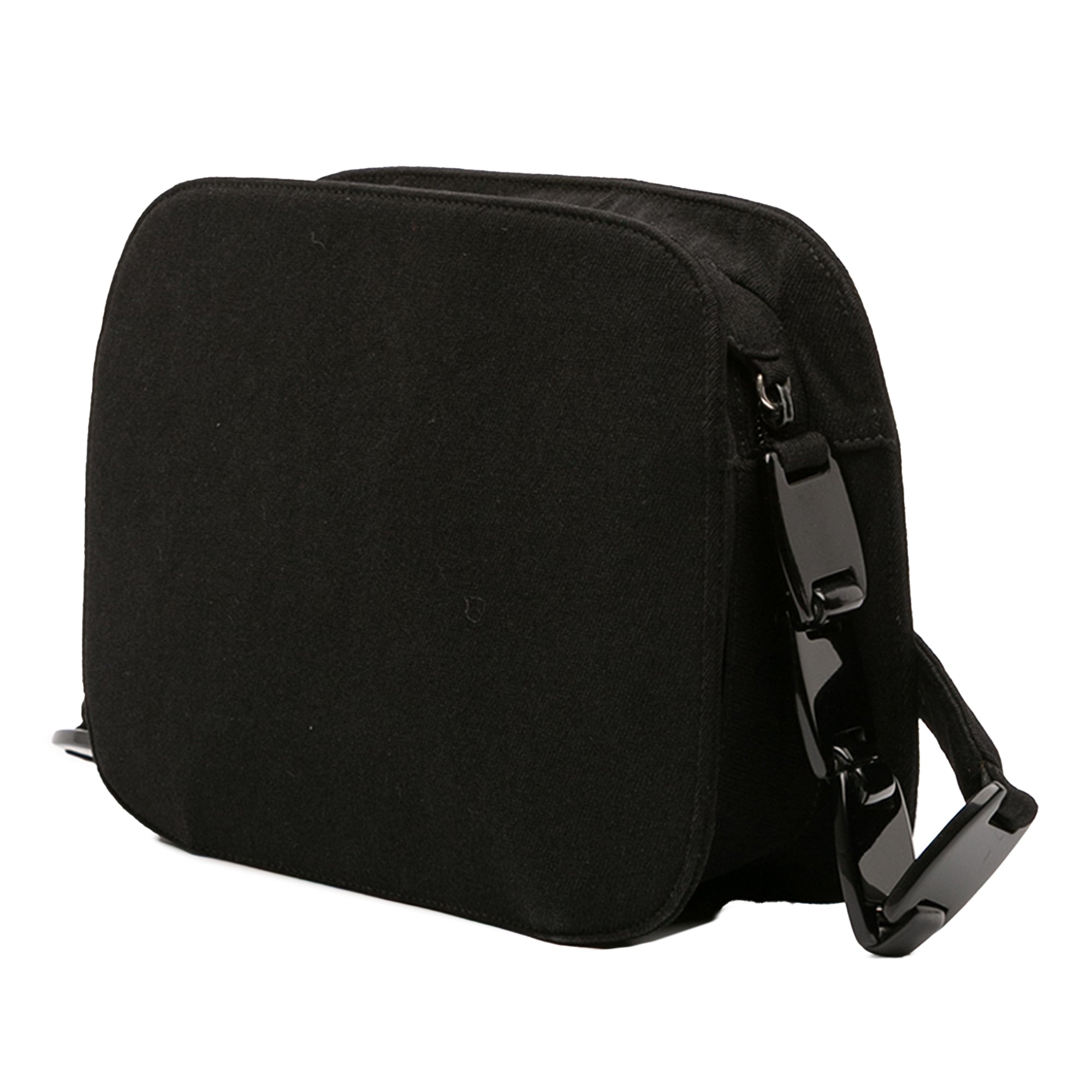 Jersey Resin Chain Shoulder Bag