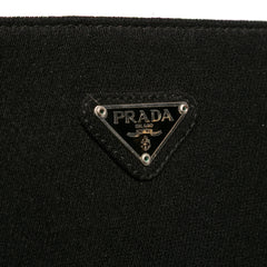 Jersey Resin Chain Shoulder Bag