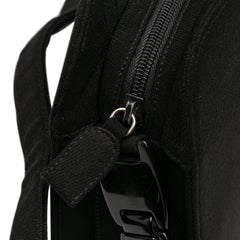 Jersey Resin Chain Shoulder Bag