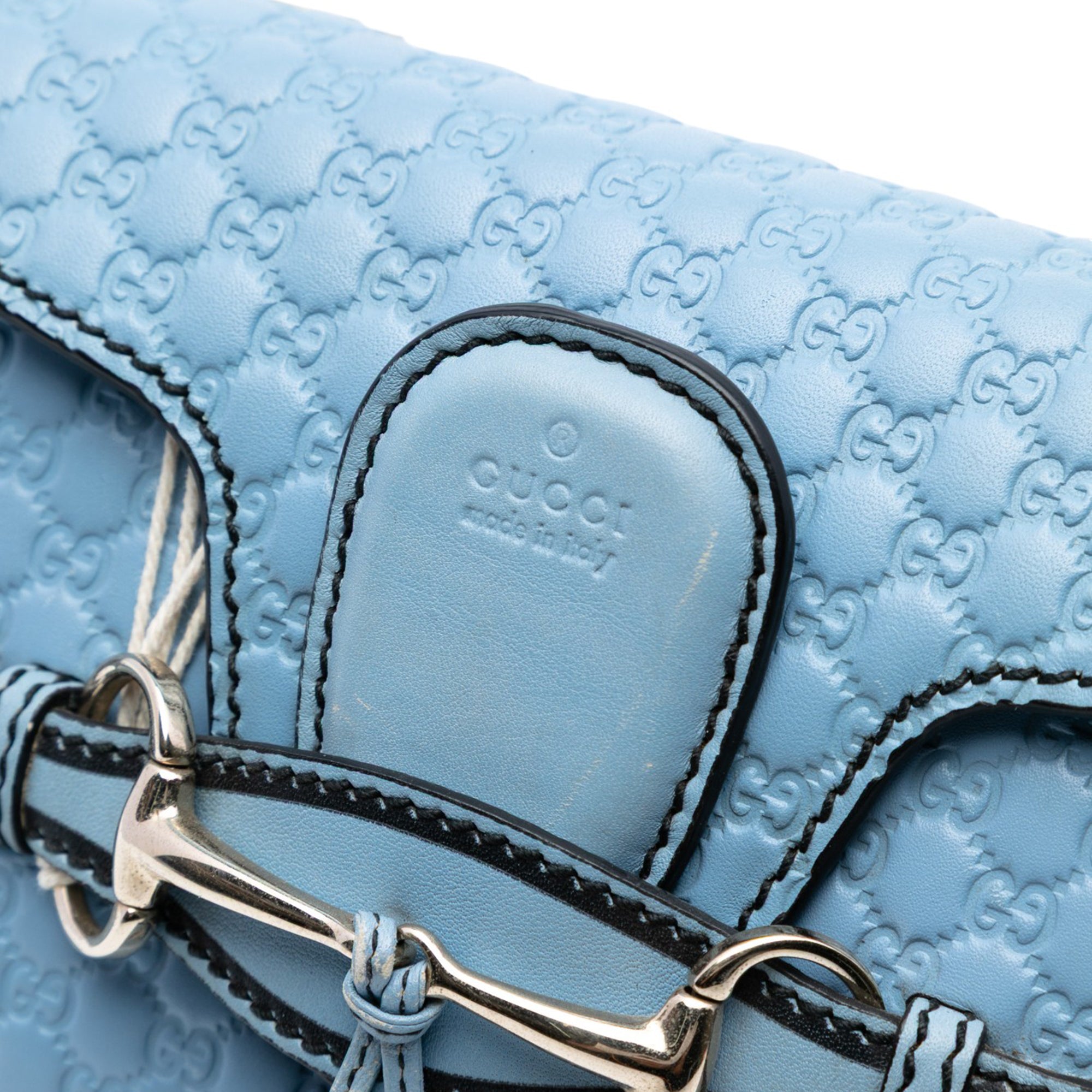 Mini Microguccissima Emily Crossbody