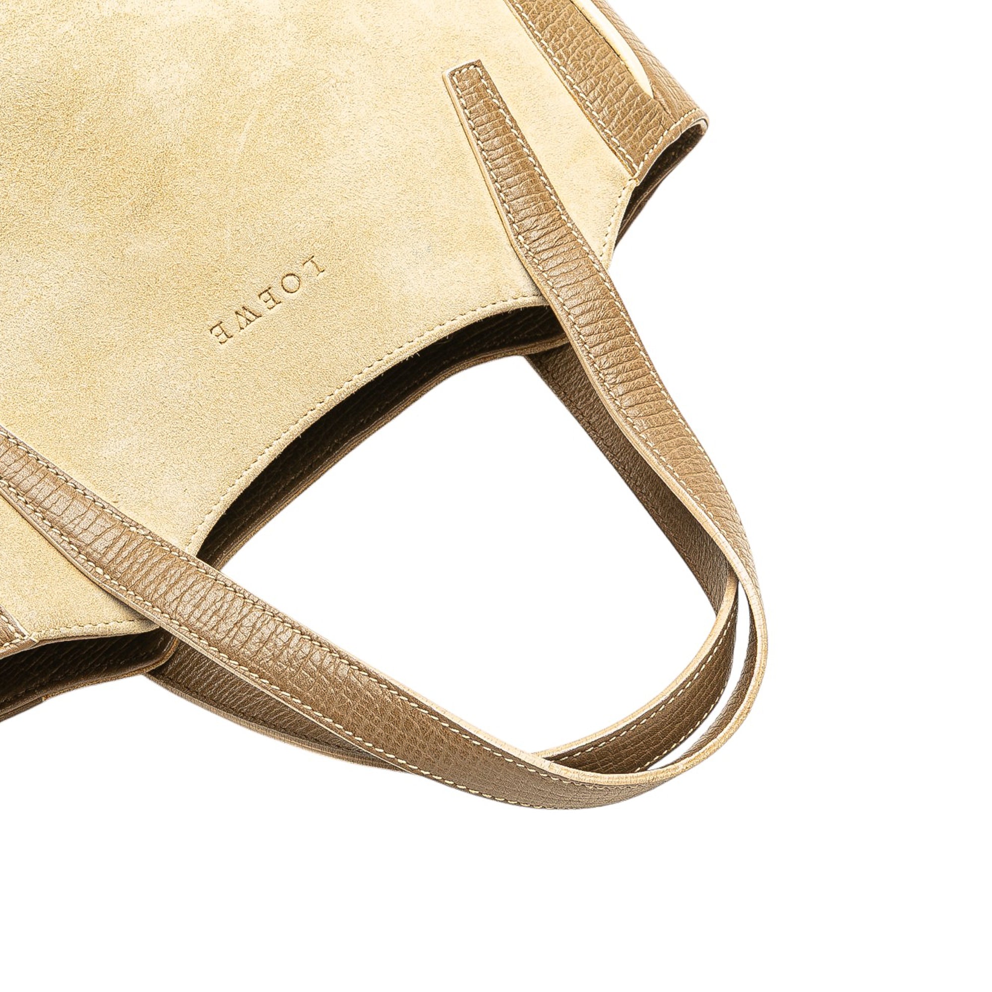 Suede Leather Handbag