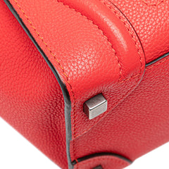 Micro Calfskin Luggage Tote