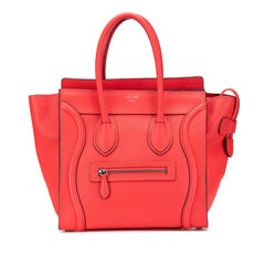 Micro Calfskin Luggage Tote