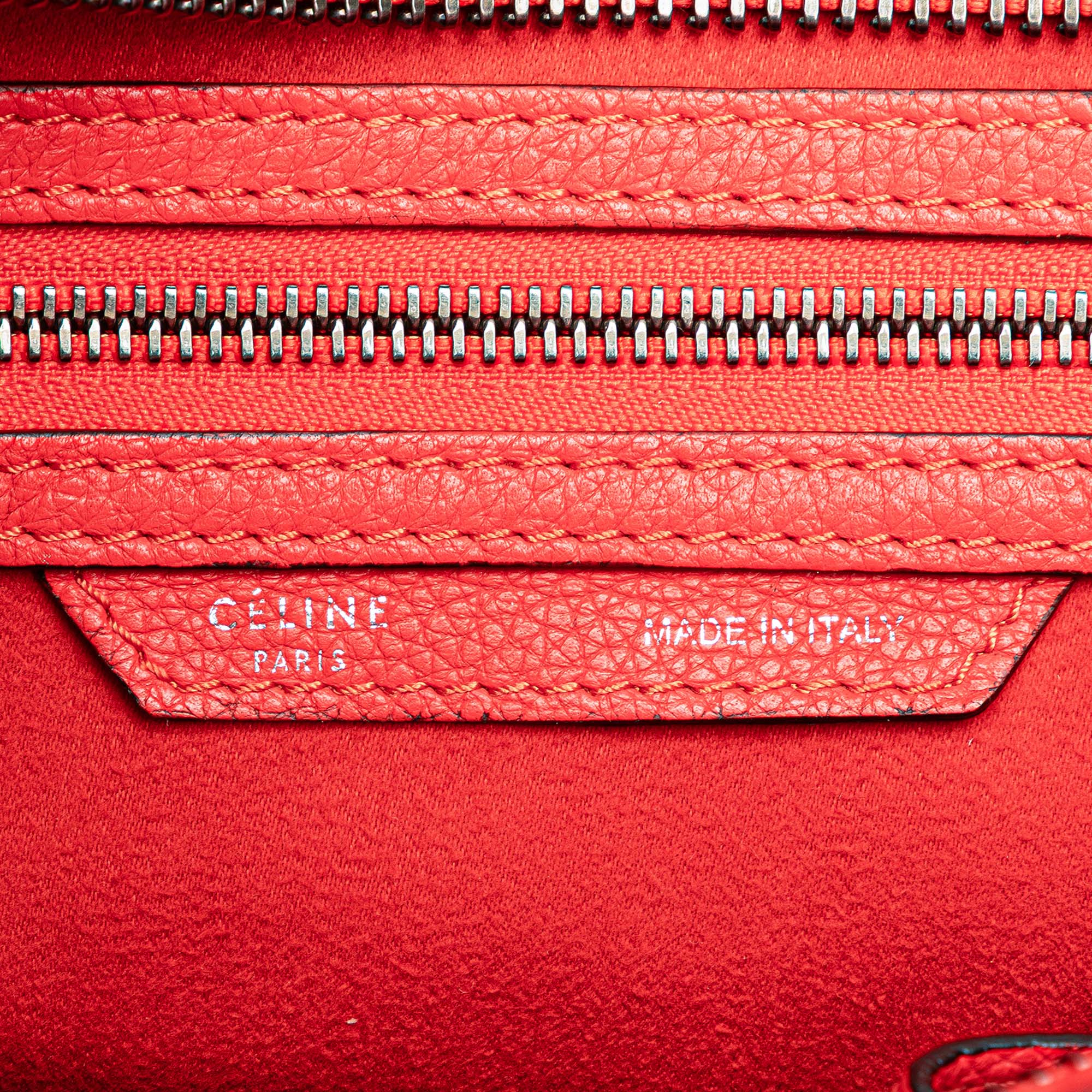 Micro Calfskin Luggage Tote