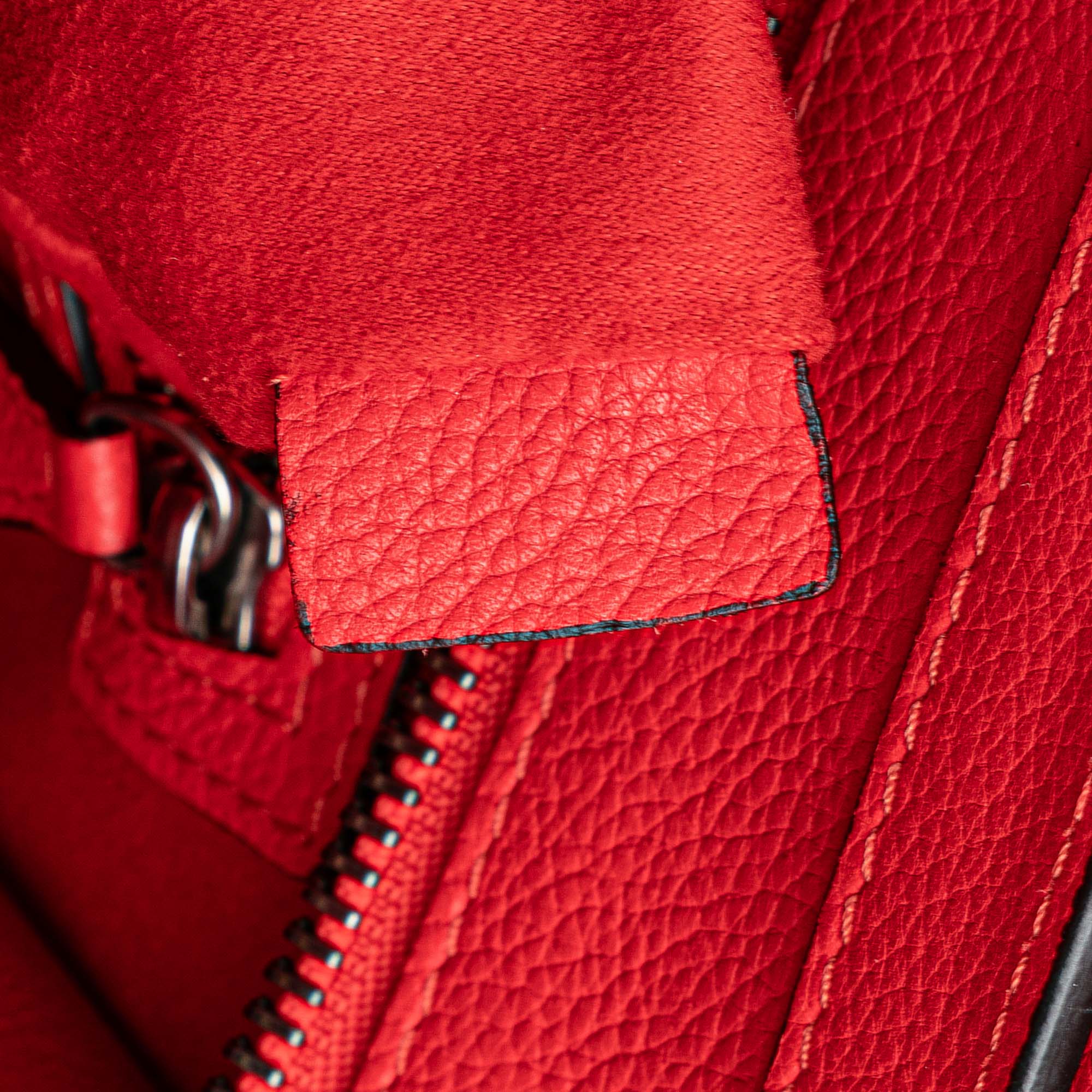 Micro Calfskin Luggage Tote
