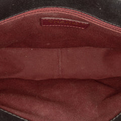 Medium Shiny Calfskin and Quilted Goatskin Coco Curve Flap