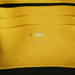 Mini Bicolor Nappa Apolo Chain Baguette Shoulder Bag