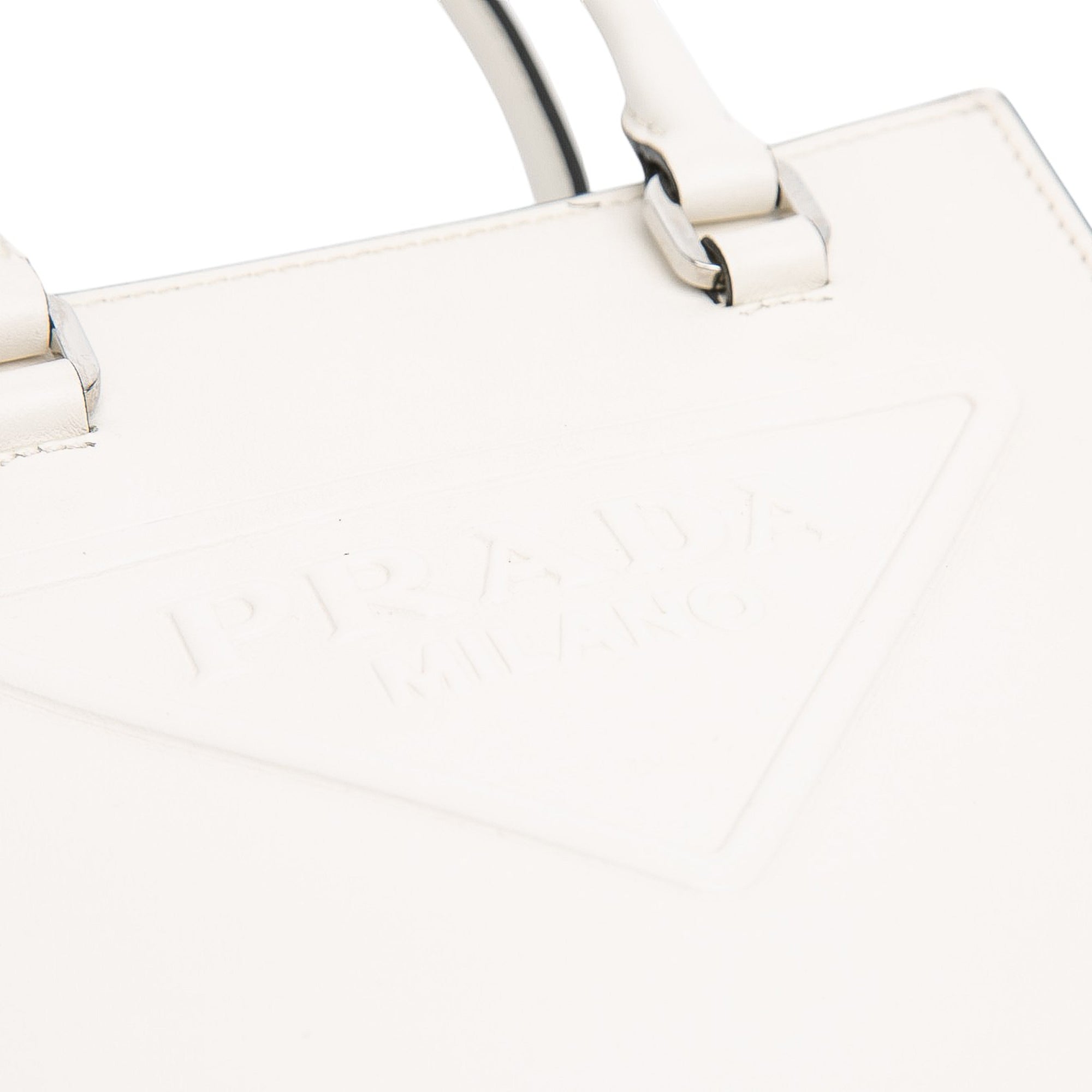 Mini Soft Calf Logo Drill Satchel