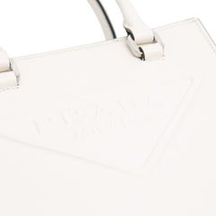 Mini Soft Calf Logo Drill Satchel