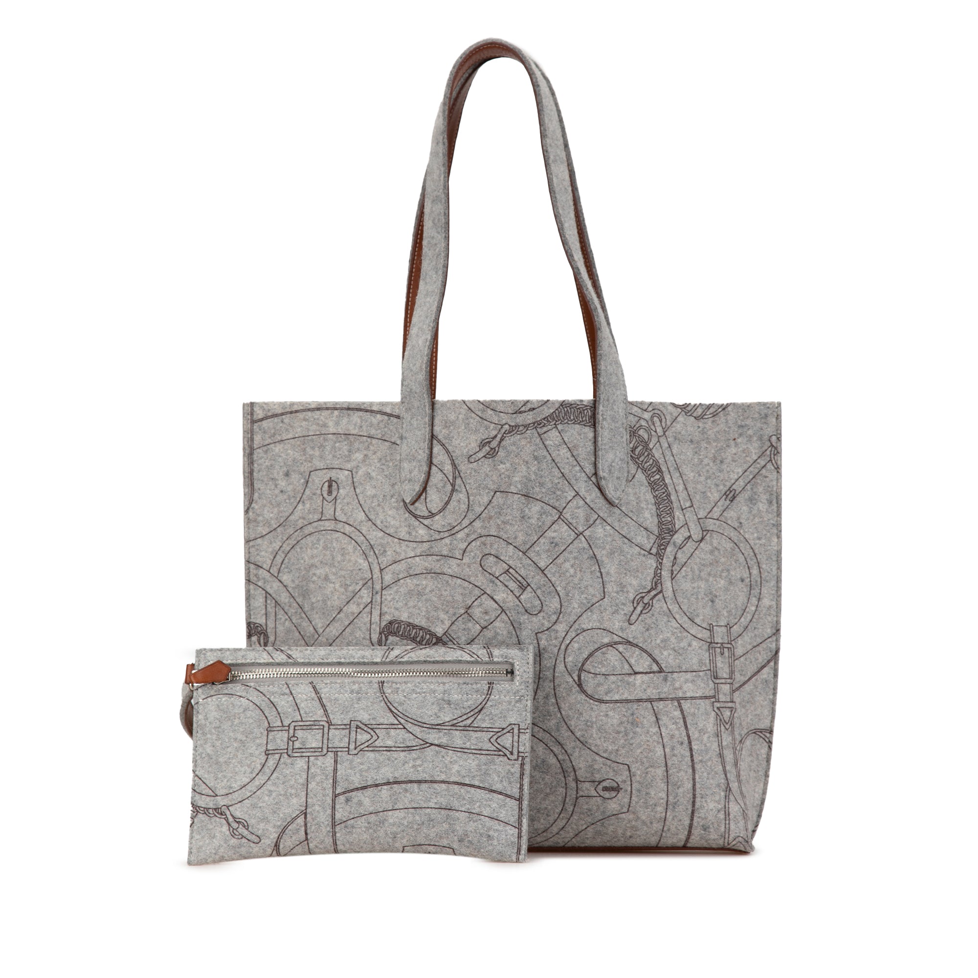 Felt Eperon dOr Carrimi Tote MM